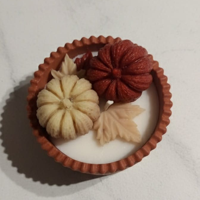 VELA CALABAZA AROMA MANZANA
