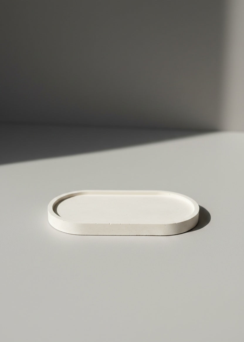 BANDEJA CEMENTO BLANCO