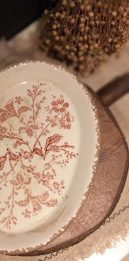 BANDEJA DECORATIVA DISEÑO FLORAL