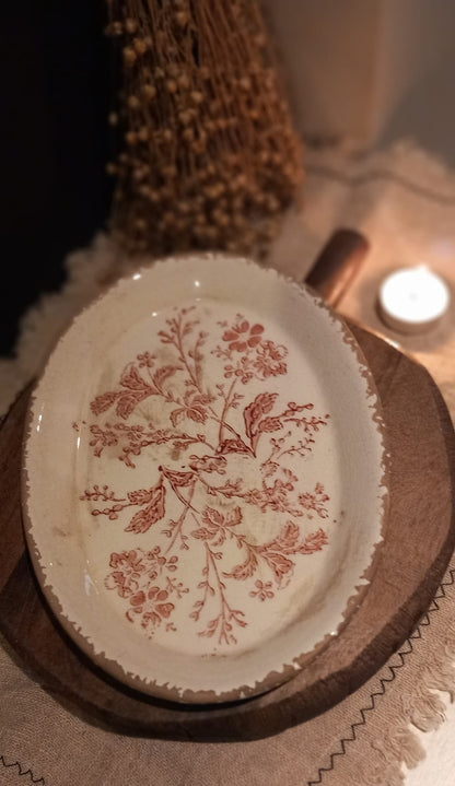 BANDEJA DECORATIVA DISEÑO FLORAL