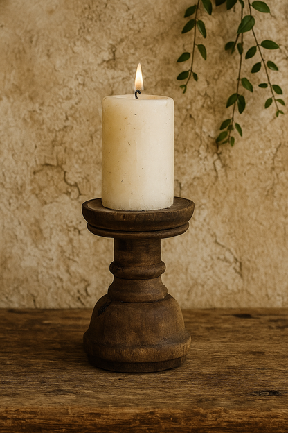 CANDELABRO MADERA