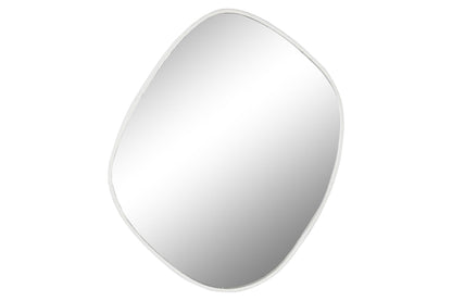 ESPEJO METAL BLANCO