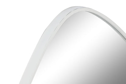 ESPEJO METAL BLANCO