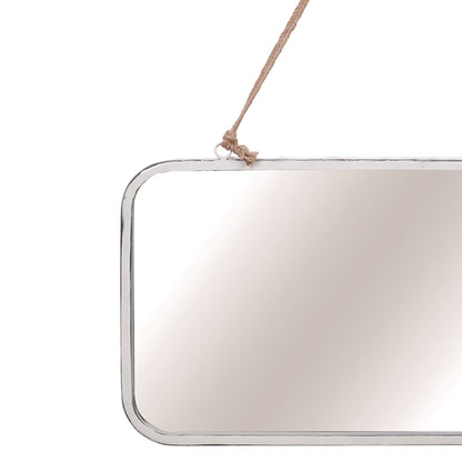 ESPEJO HIERRO CUERDA YUTE