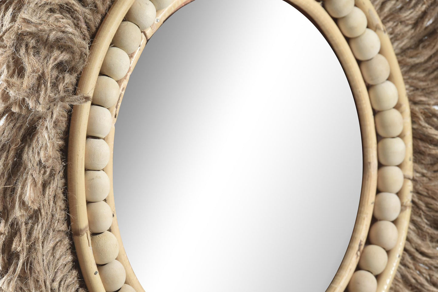 ESPEJO CUERDA FLECOS