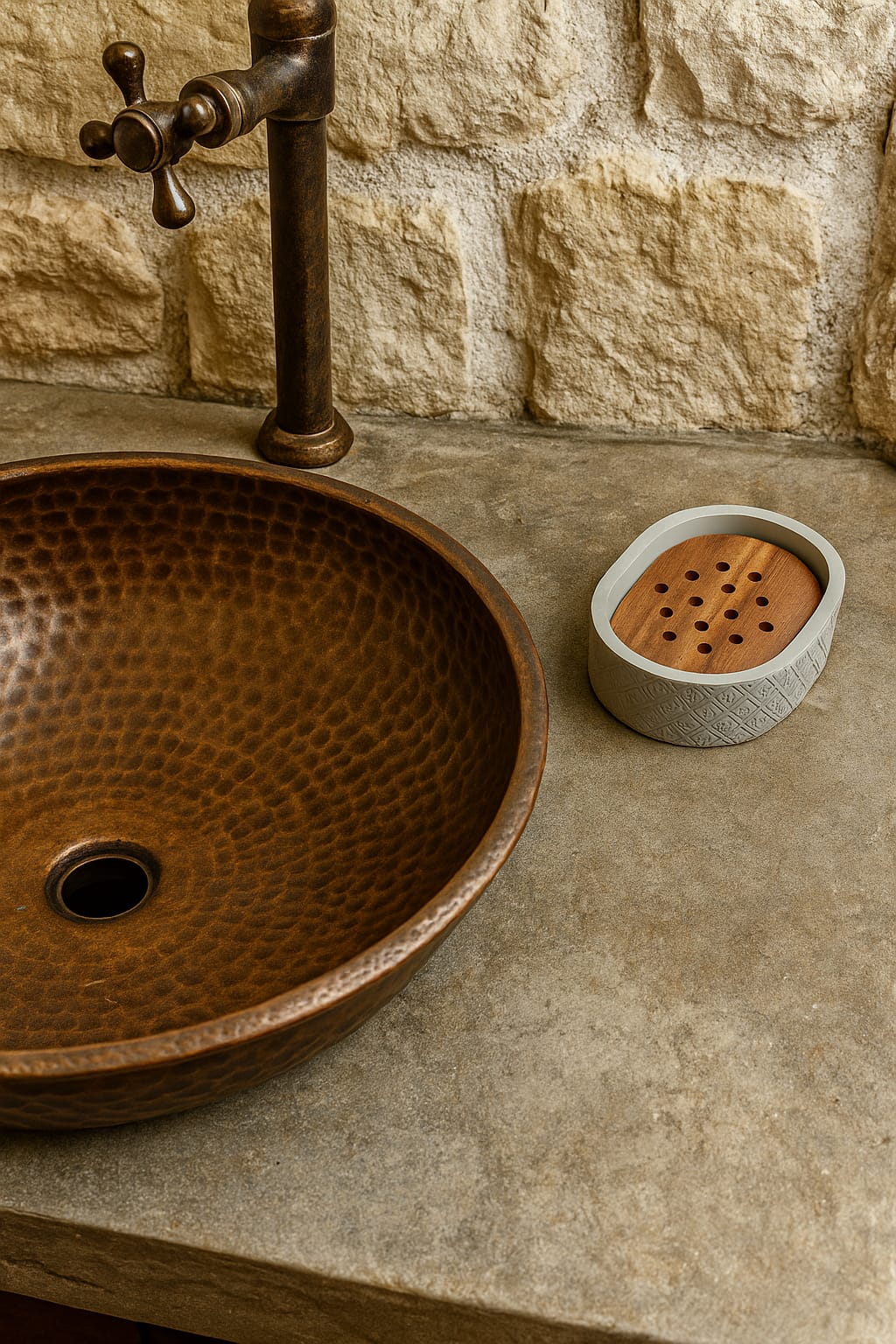 JABONERA BAÑO CERÁMICA ACACIA