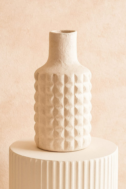 JARRÓN ARENA PAPEL MACHÉ