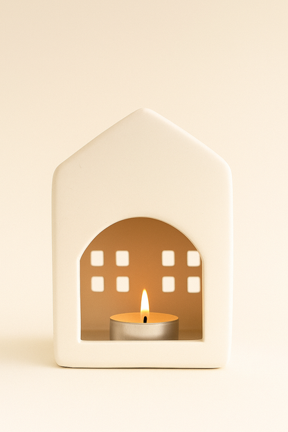 PORTAVELAS DE PORCELANA